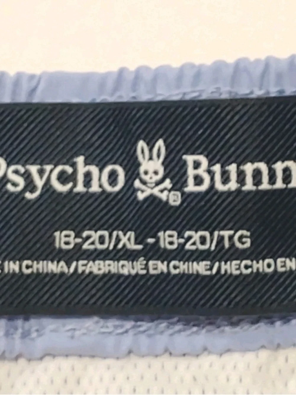 NWOT ~ Psycho Bunny Lancaster Hydrochromic Kids Swim Trunks Size 18-20/XL